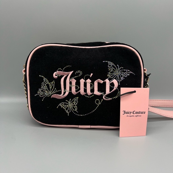 Juicy couture wingin it camera bag crossbody purse - Picture 1 of 10
